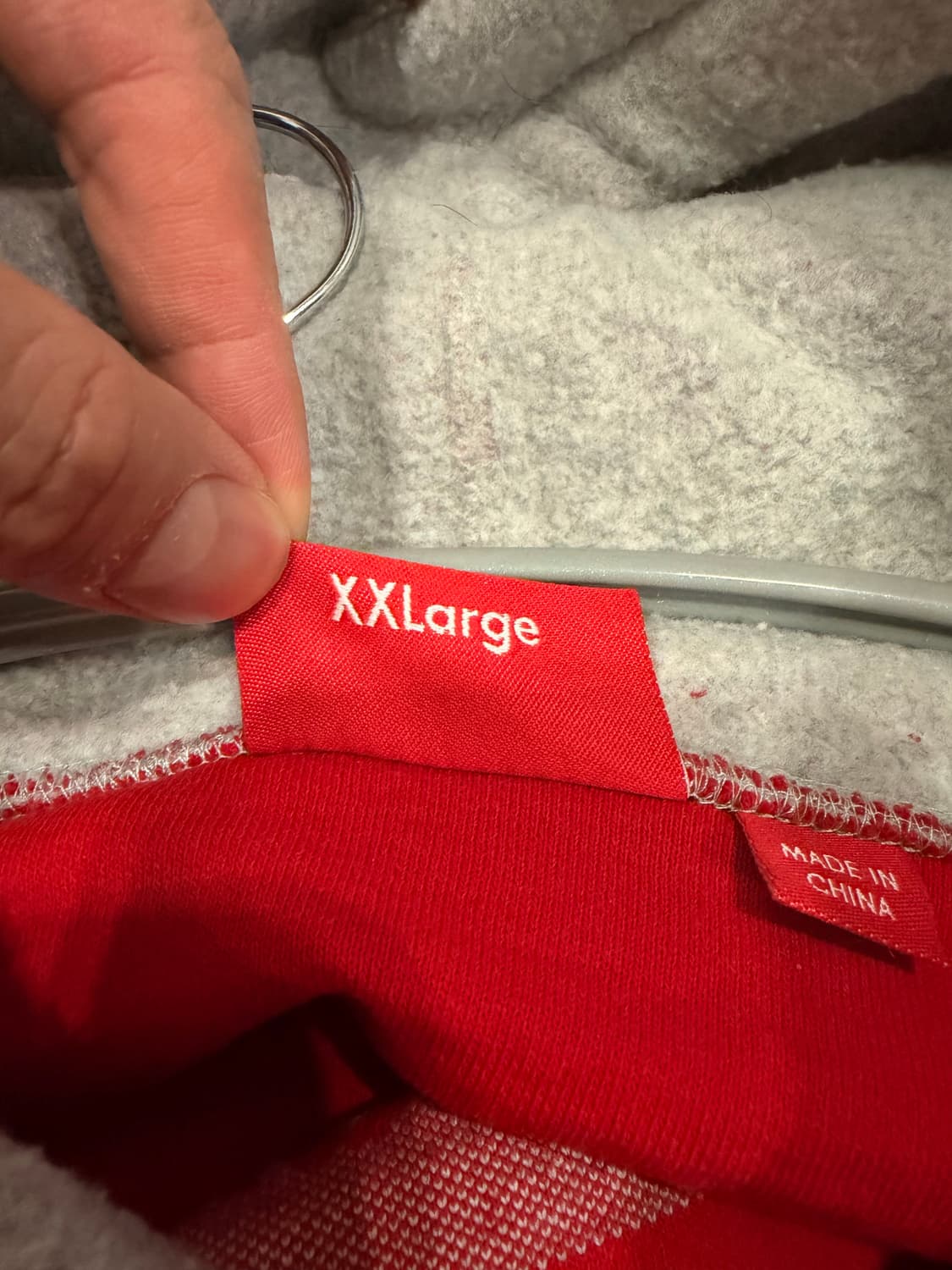 슈프림 박스로고 인사이드아웃 2XL 상품이미지3