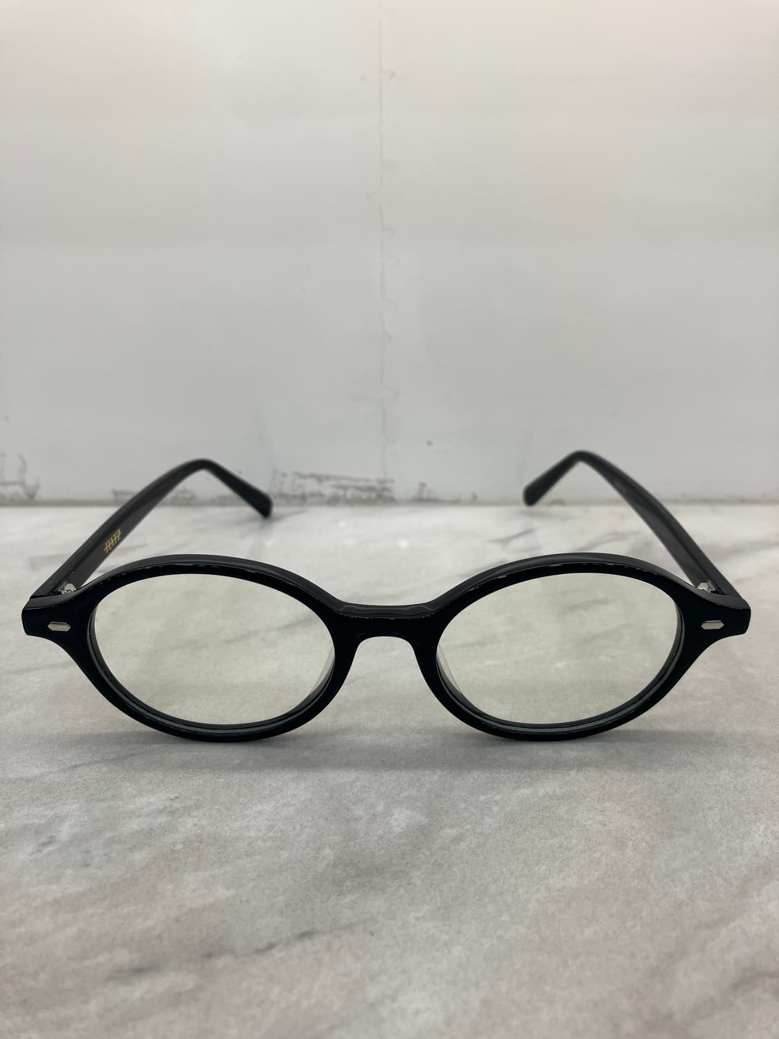 하츠 Hatz 긱시크 블랙 오벌 뿔테 상품이미지5