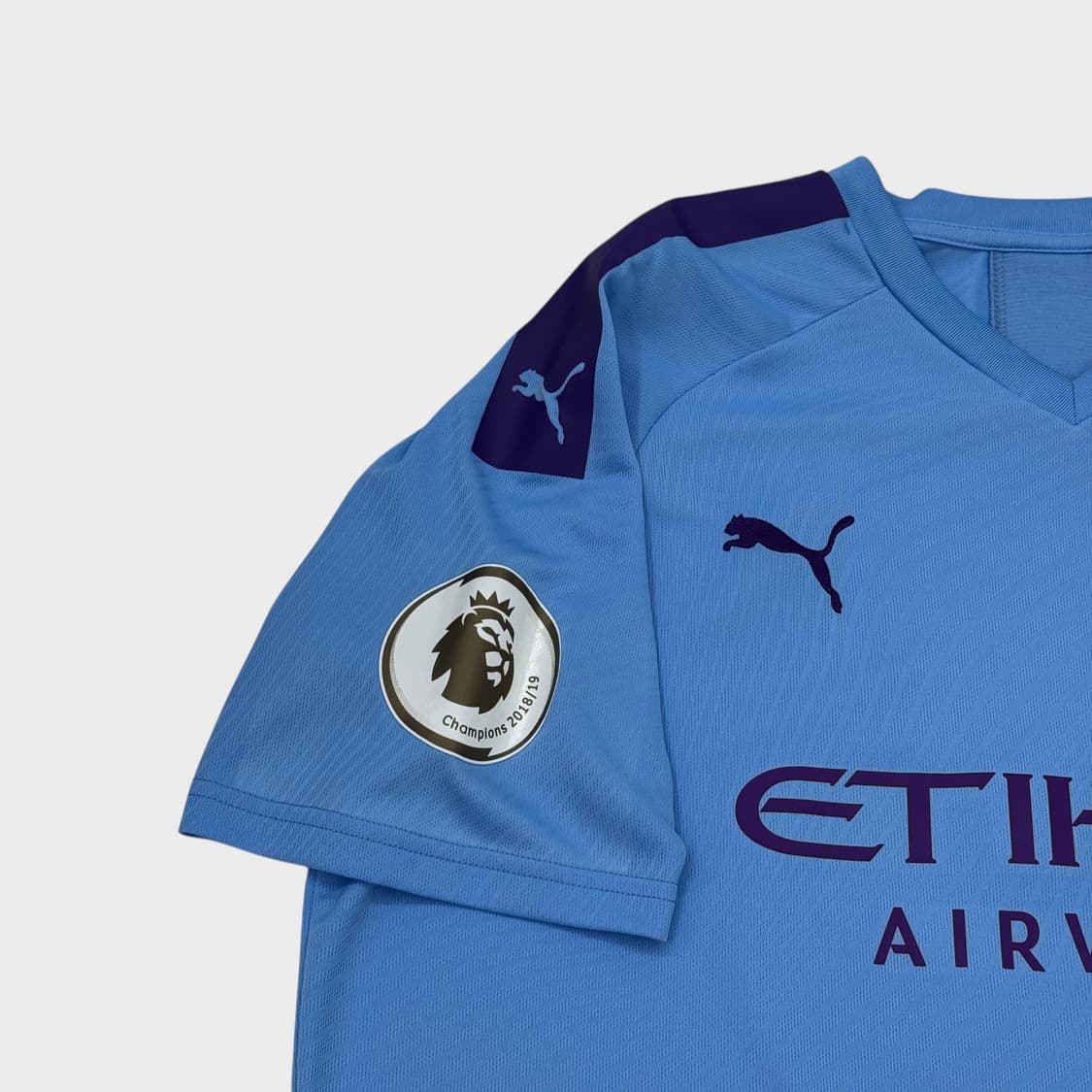 19-20 맨체스터 시티 홈 No.17 케빈 데브라위너 상품이미지4