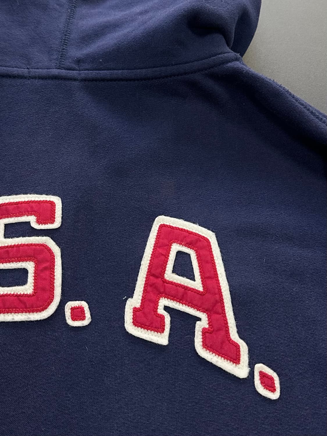 폴로 랄프로렌 USA 빅포니 후드집업 네이비블루 상품이미지7