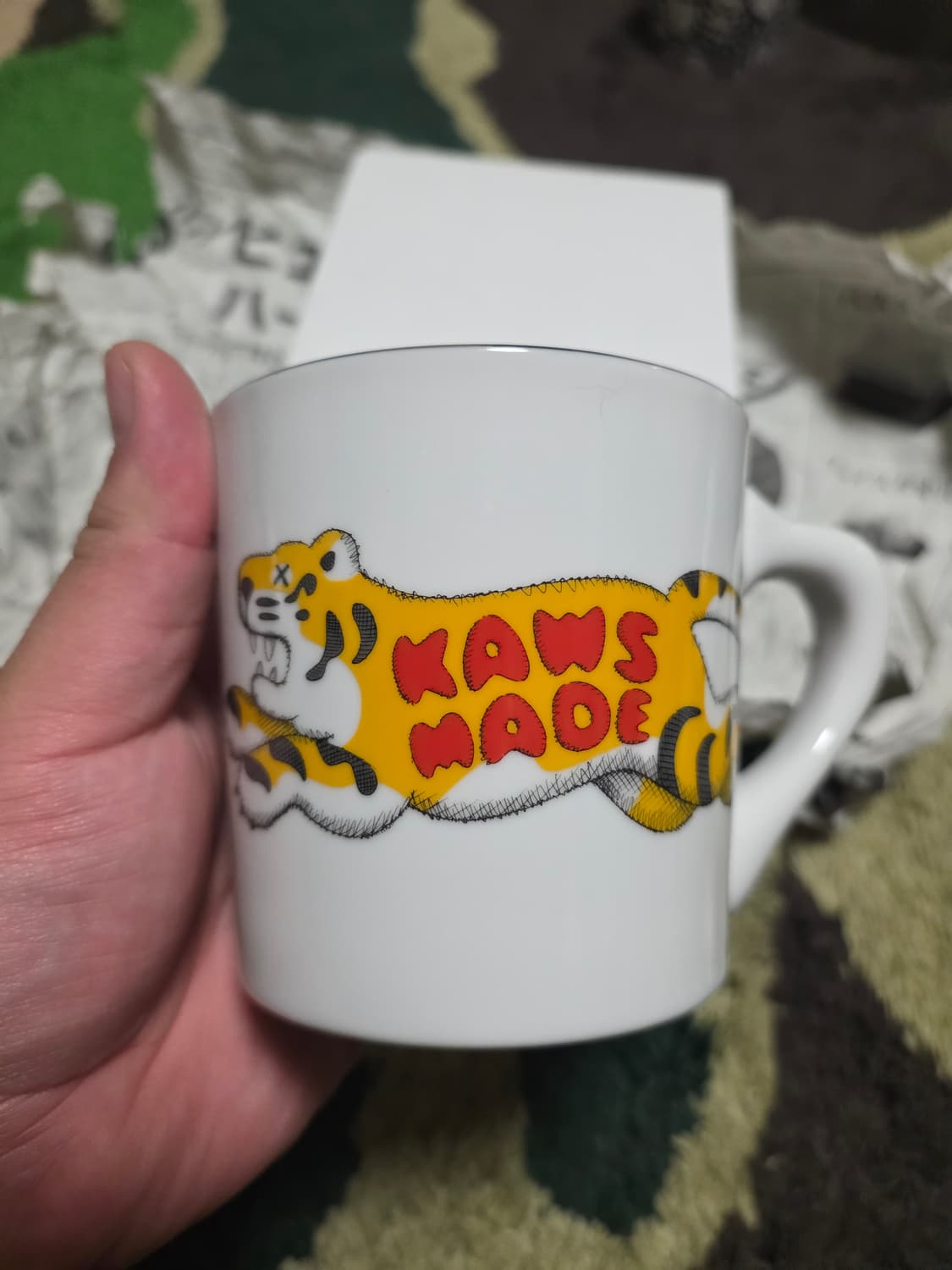 [OS] 휴먼메이드 X 카우스 커피 머그컵 타이거 버전 상품이미지8