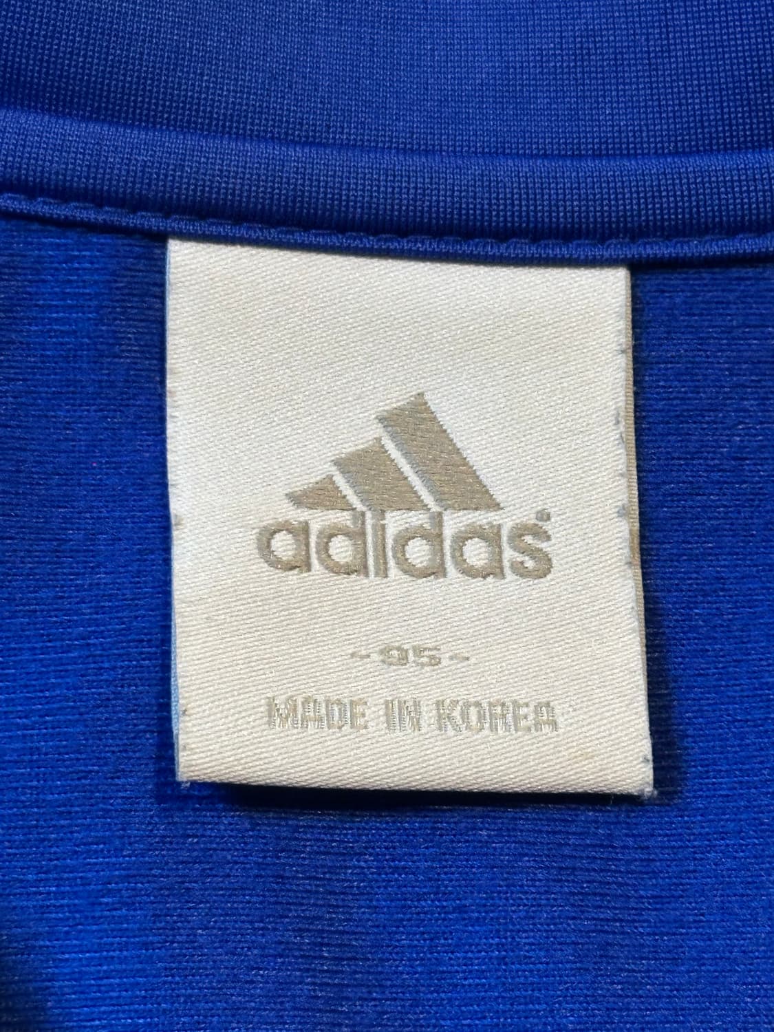 아디다스 ADIDAS 삼각로고 트랙탑 져지 블루 우먼스 상품이미지5