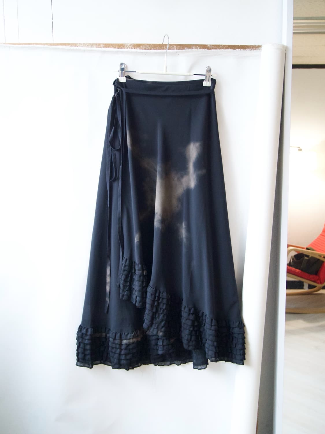 [STUDIO PARIS] funk lace lap skirt 상품이미지1