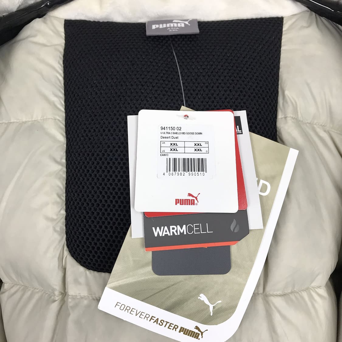 푸마 울트라3 쉴드 미드 구스다운 패딩 남성2XL 상품이미지8
