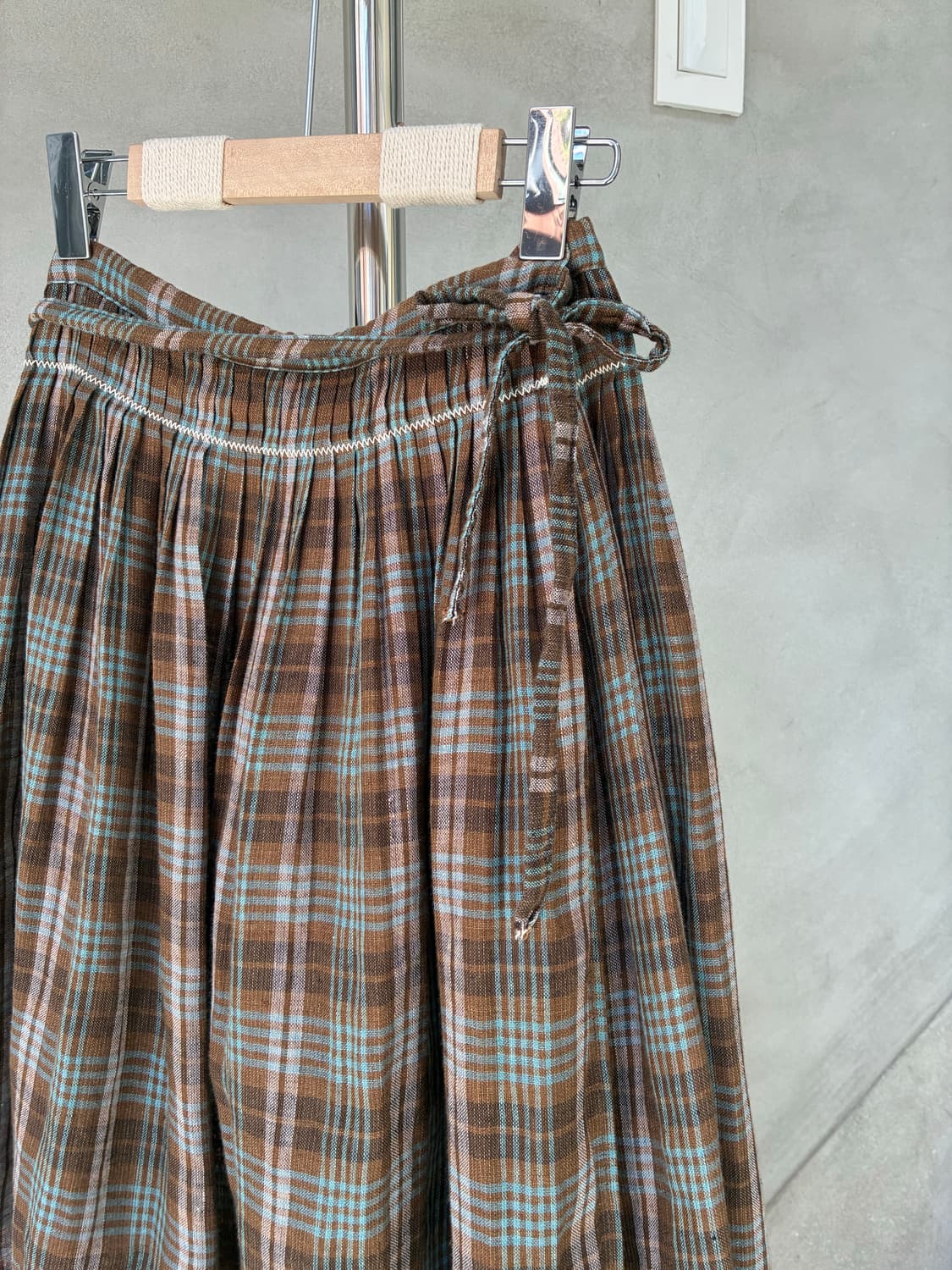 캐피탈 랩 스커트 상품이미지2