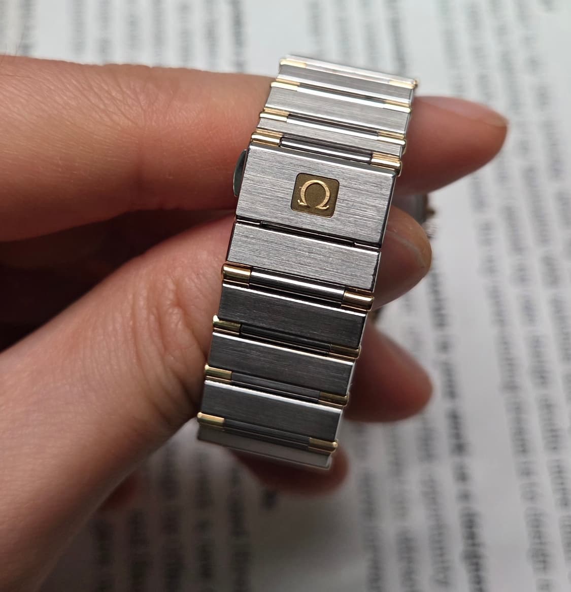 빈티지 오메가 컨스틸레이션 샴골판 골드콤비 하프바 쿼츠 브레이슬릿 ver 상품이미지7