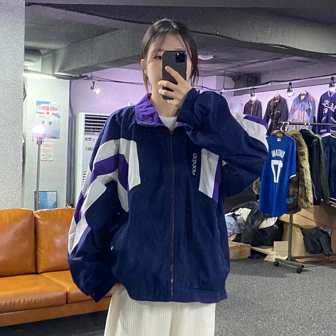 아디다스 올드스쿨 컬러블럭 집업 B3150 상품이미지1