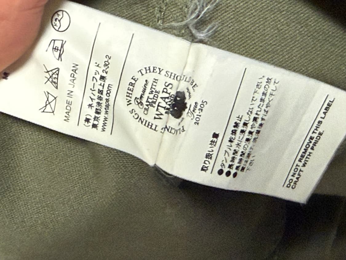 더블탭스 WTAPS Buds Ls 셔츠  상품이미지6