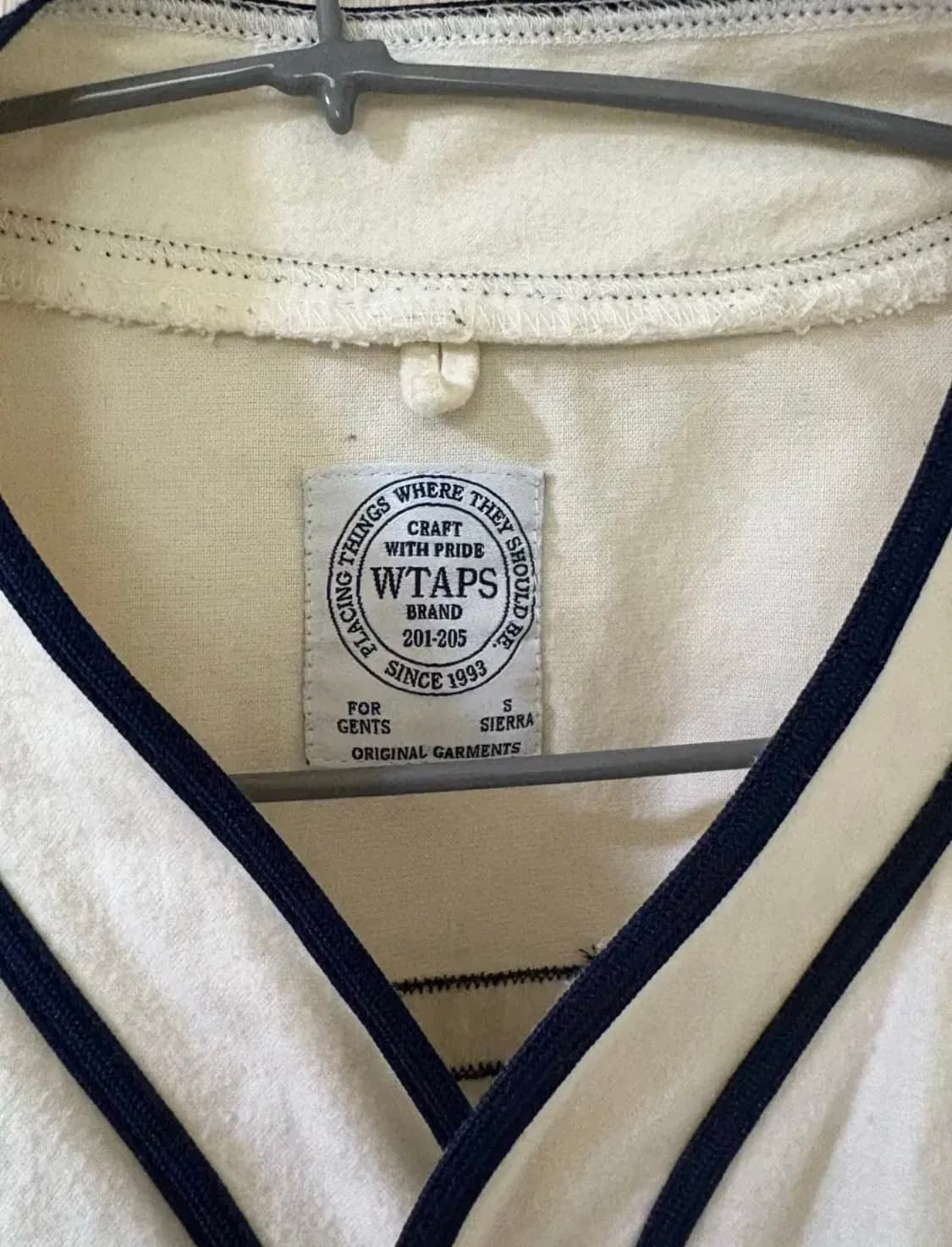 더블탭스 리그셔츠 / wtaps 반팔셔츠 상품이미지3