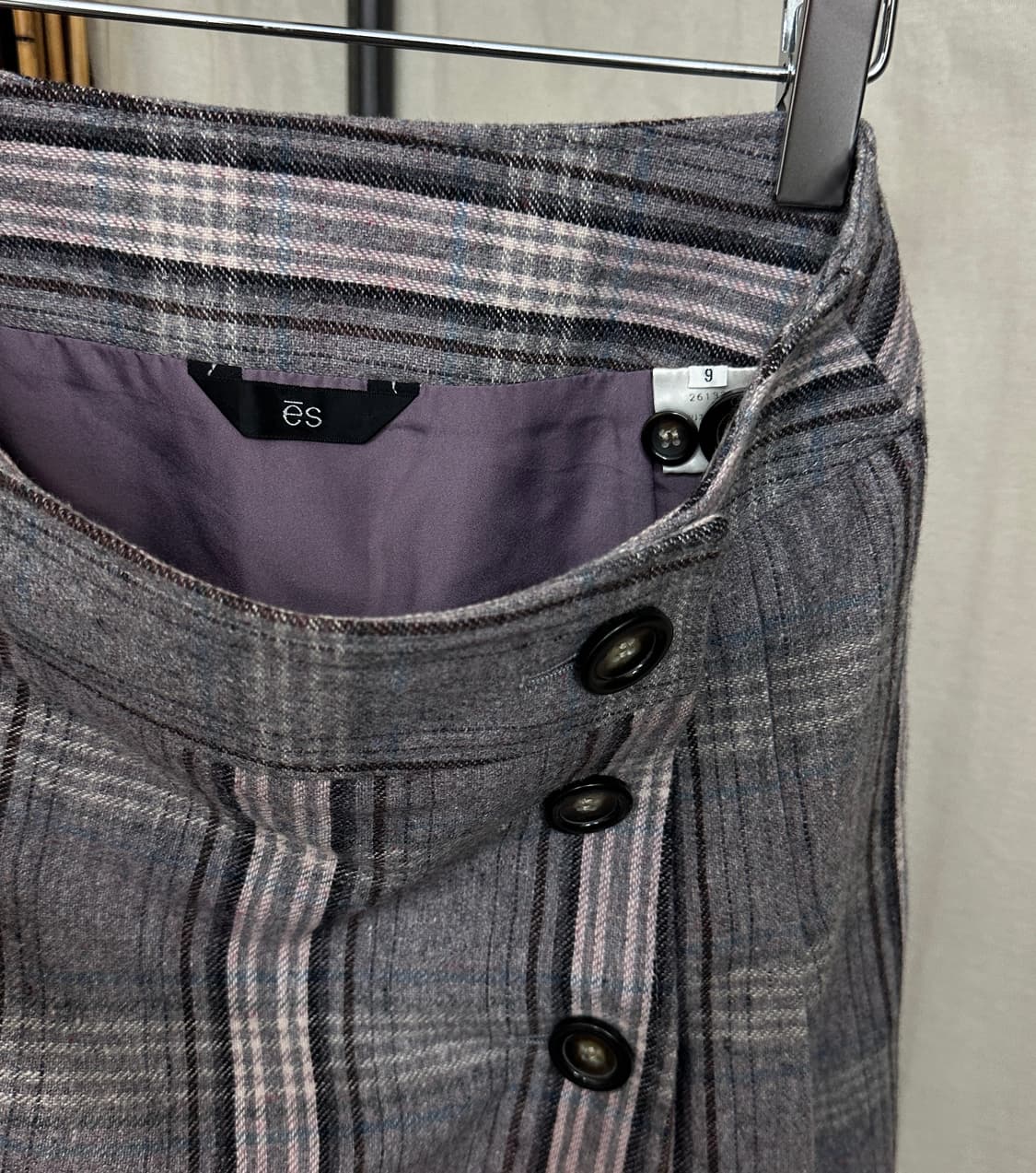 check mini lap skirt 상품이미지4