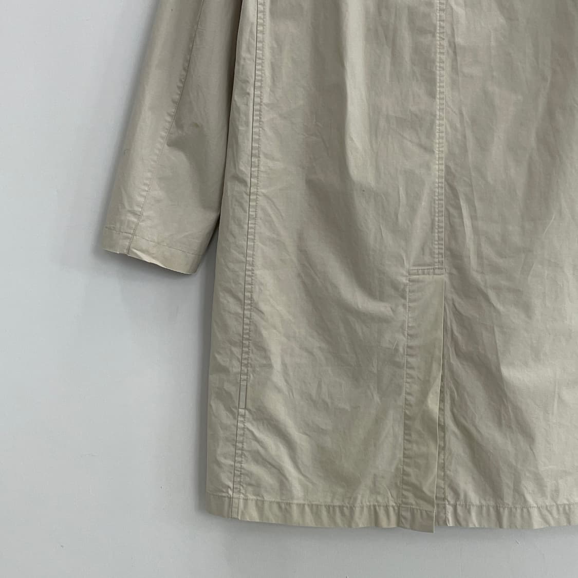 폴로 랄프로렌 아이보리 코튼 싱글 맥코트 상품이미지7