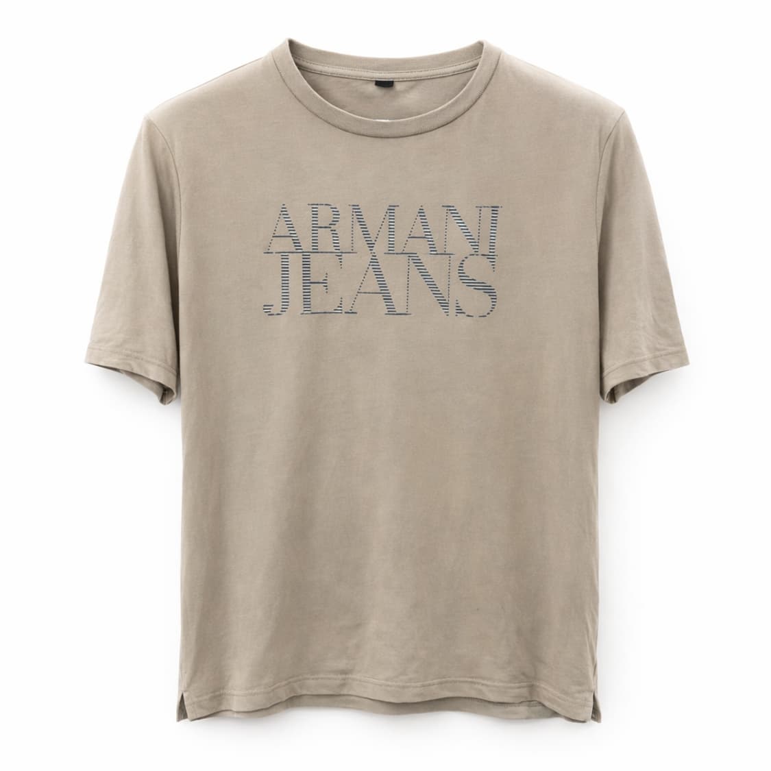 아르마니진스 베이지 반팔티 XL 상품이미지1