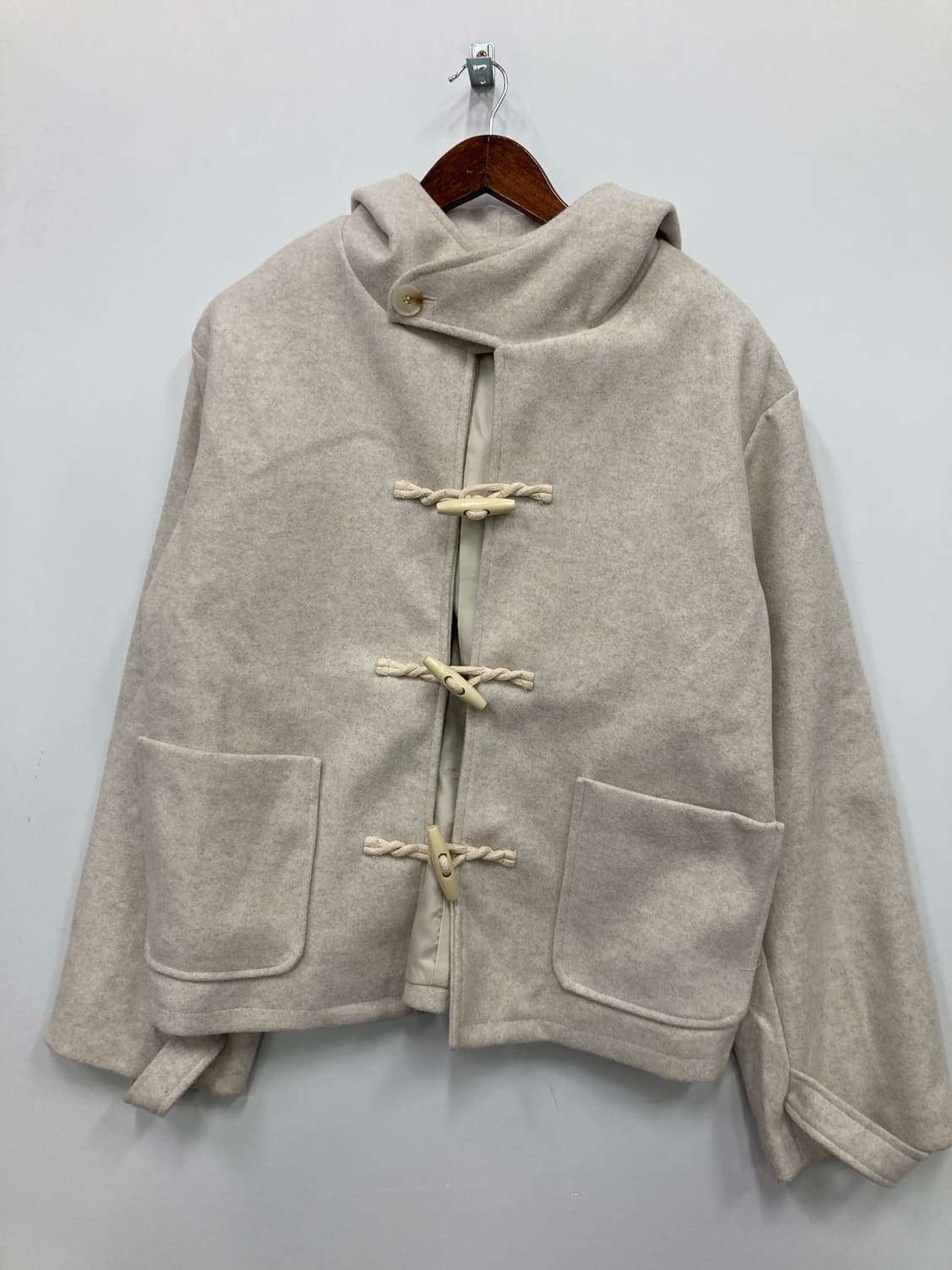 후드 떡볶이 코트 상품이미지1