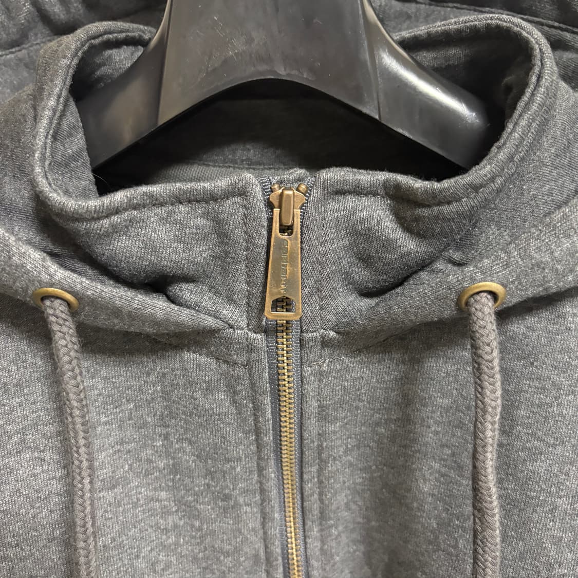 (민트급) 칼하트 레인디펜더 헤비웨이트 하프집업 후드 / 카본히터, L 상품이미지4