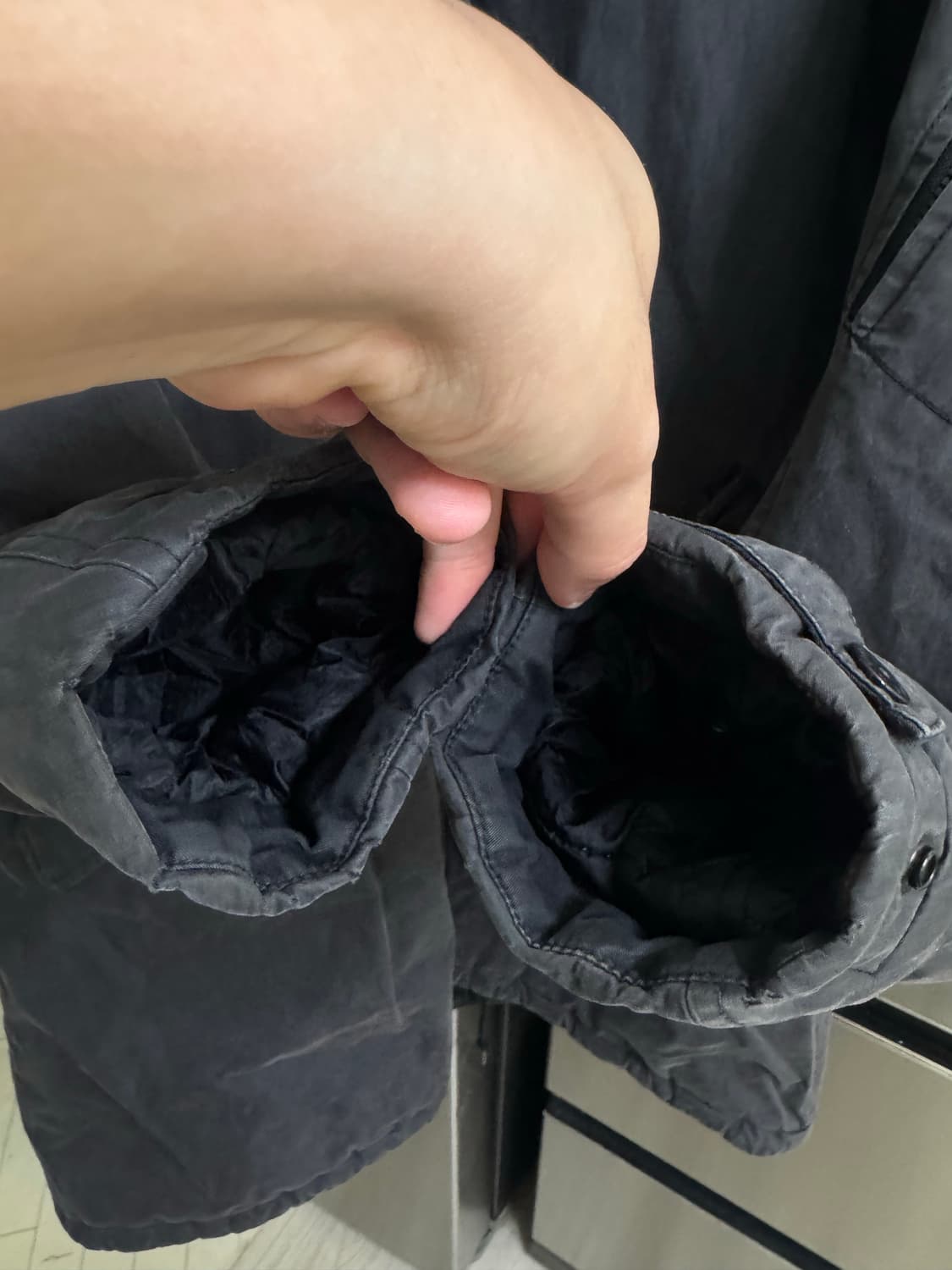 스톤아일랜드 쉐도우프로젝트 m65 피쉬테일 야상 리암갤러거 상품이미지6