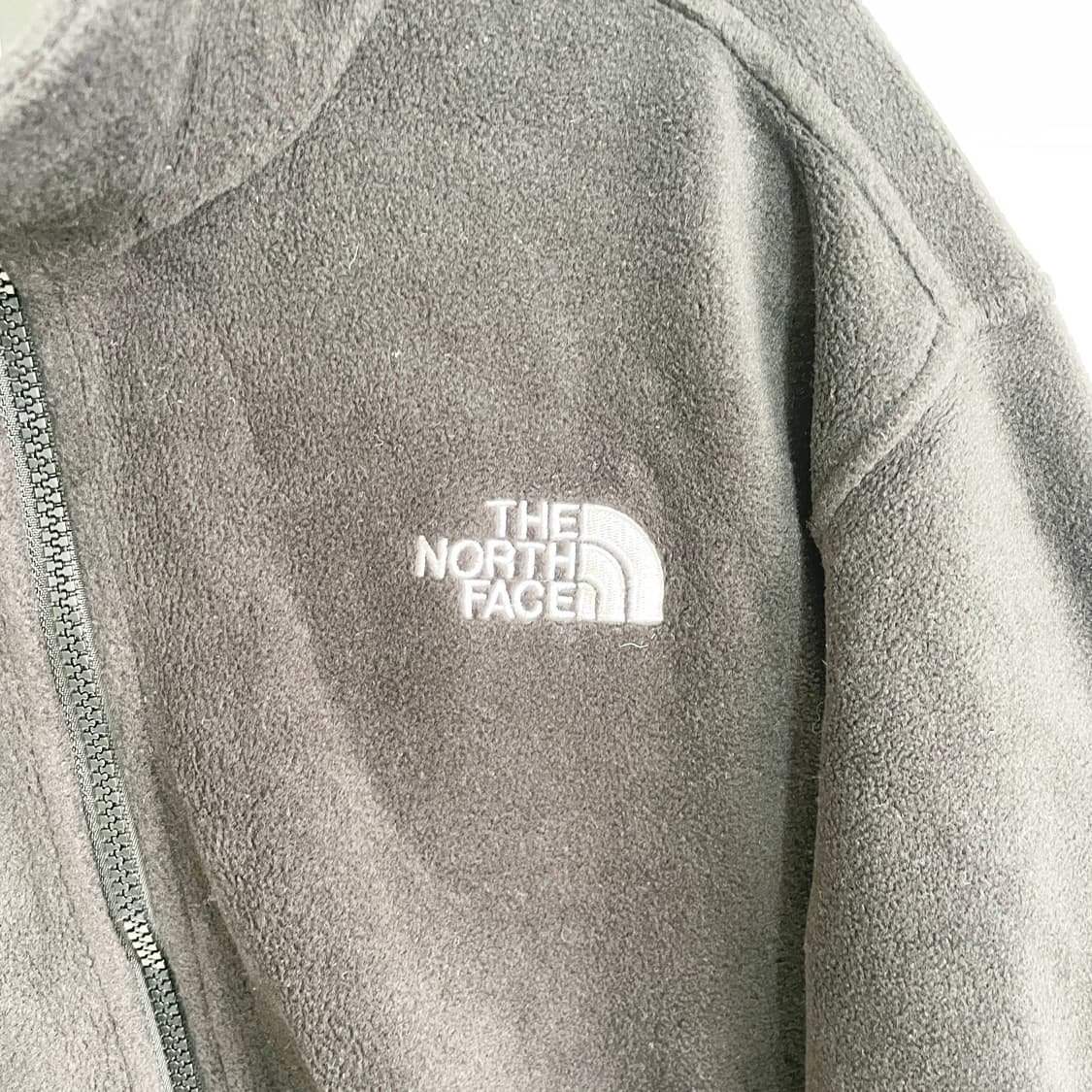 B1 노스페이스 블랙 플리스 집업 재킷 100사이즈 상품이미지4