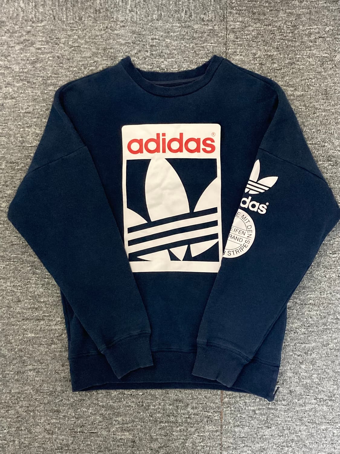 아디다스 네이비 맨투맨 95 상품이미지1