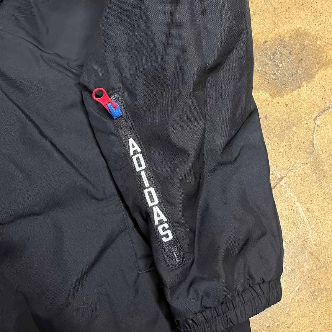[정품/100] 아디다스 후드 집업 코치 자켓 블랙 b10 상품이미지7