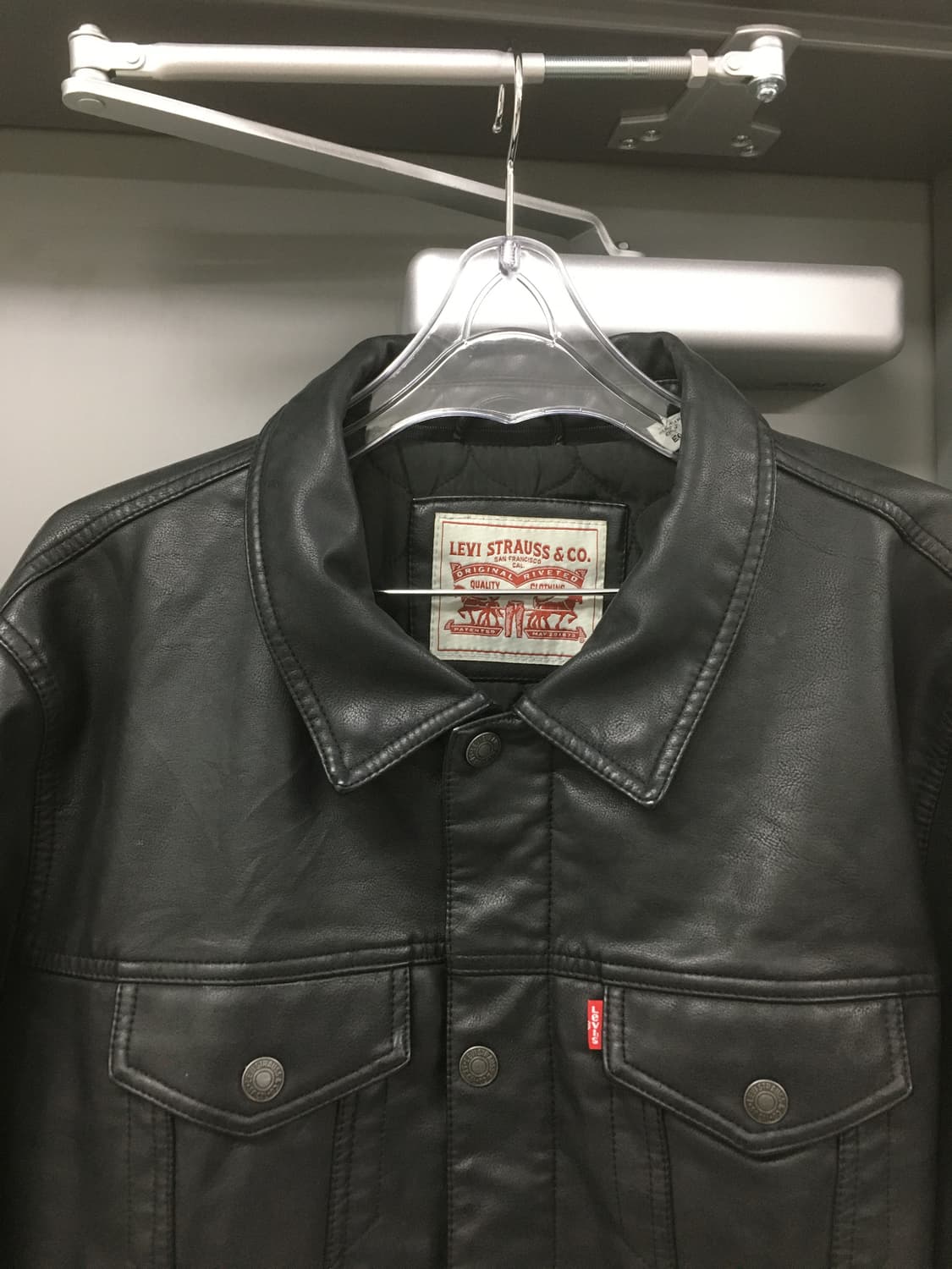 Levi's leather jk 상품이미지2