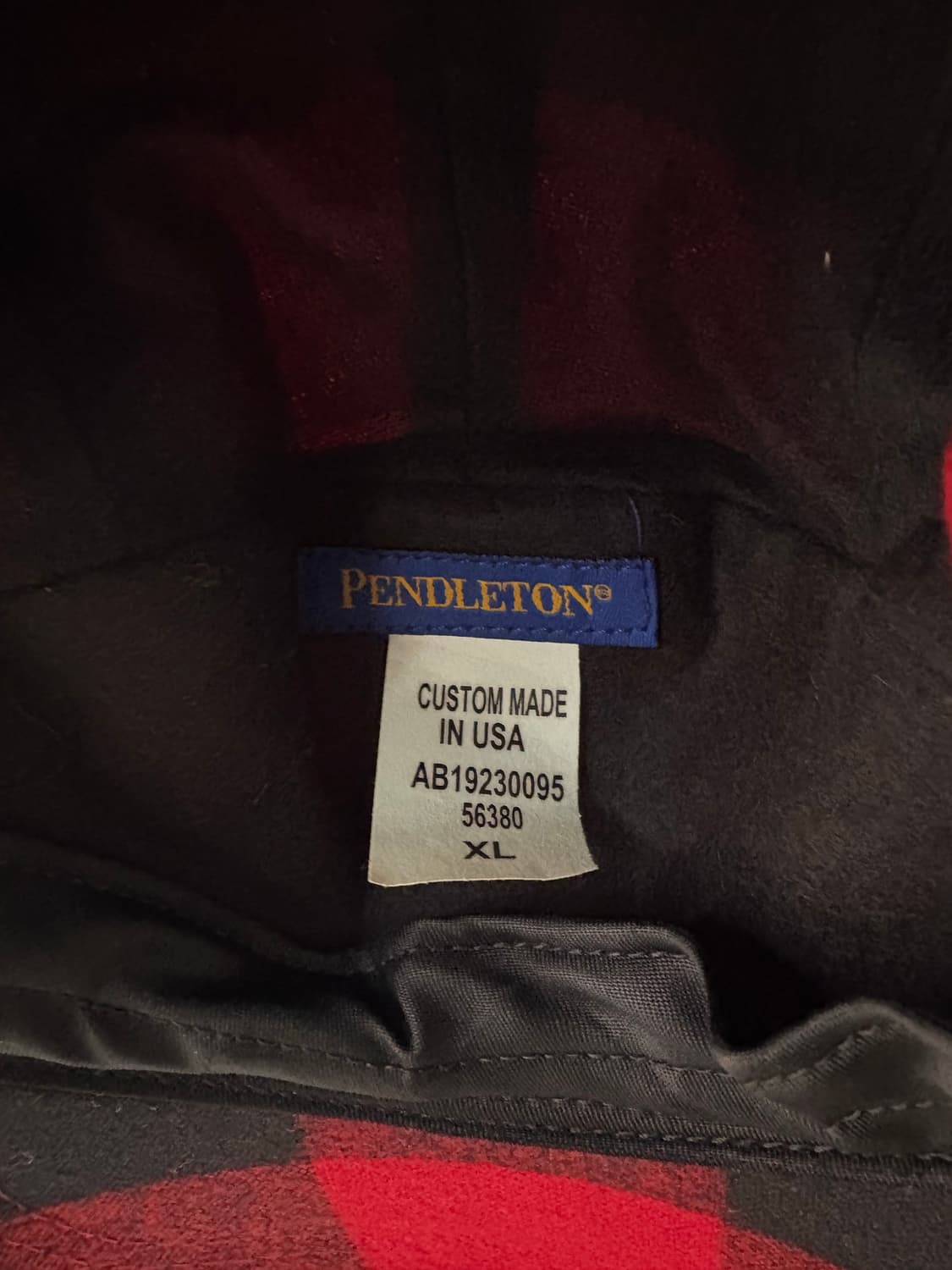 90's Pendleton Wool Camp Cap. 상품이미지6