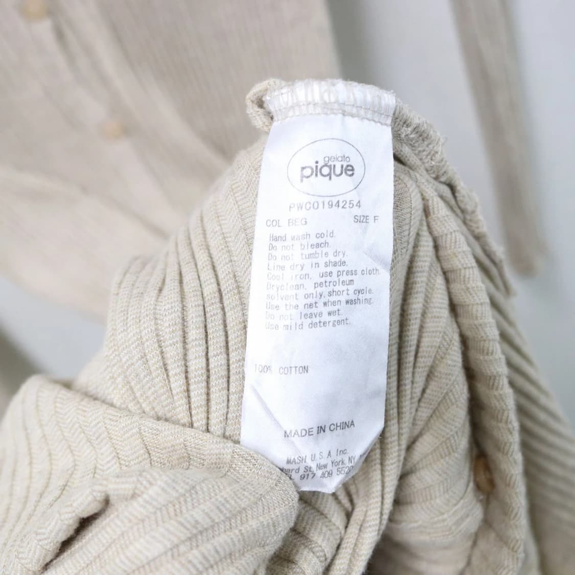 젤라또피케 골지 옆트임 원피스 61206 상품이미지10