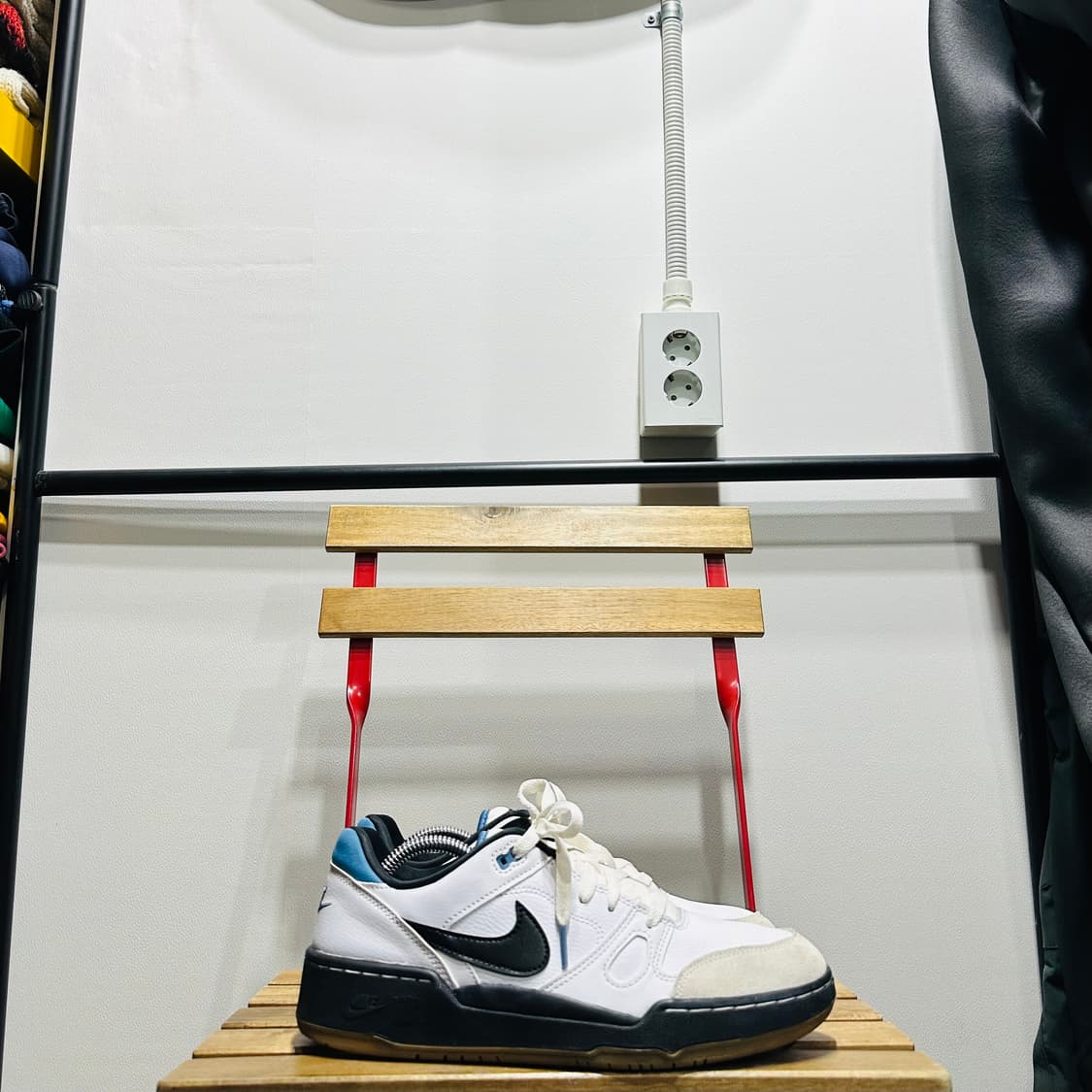 270) 나이키 운동화 남성 남자 신발 풀 포스 로우 화이트 블랙 상품이미지1