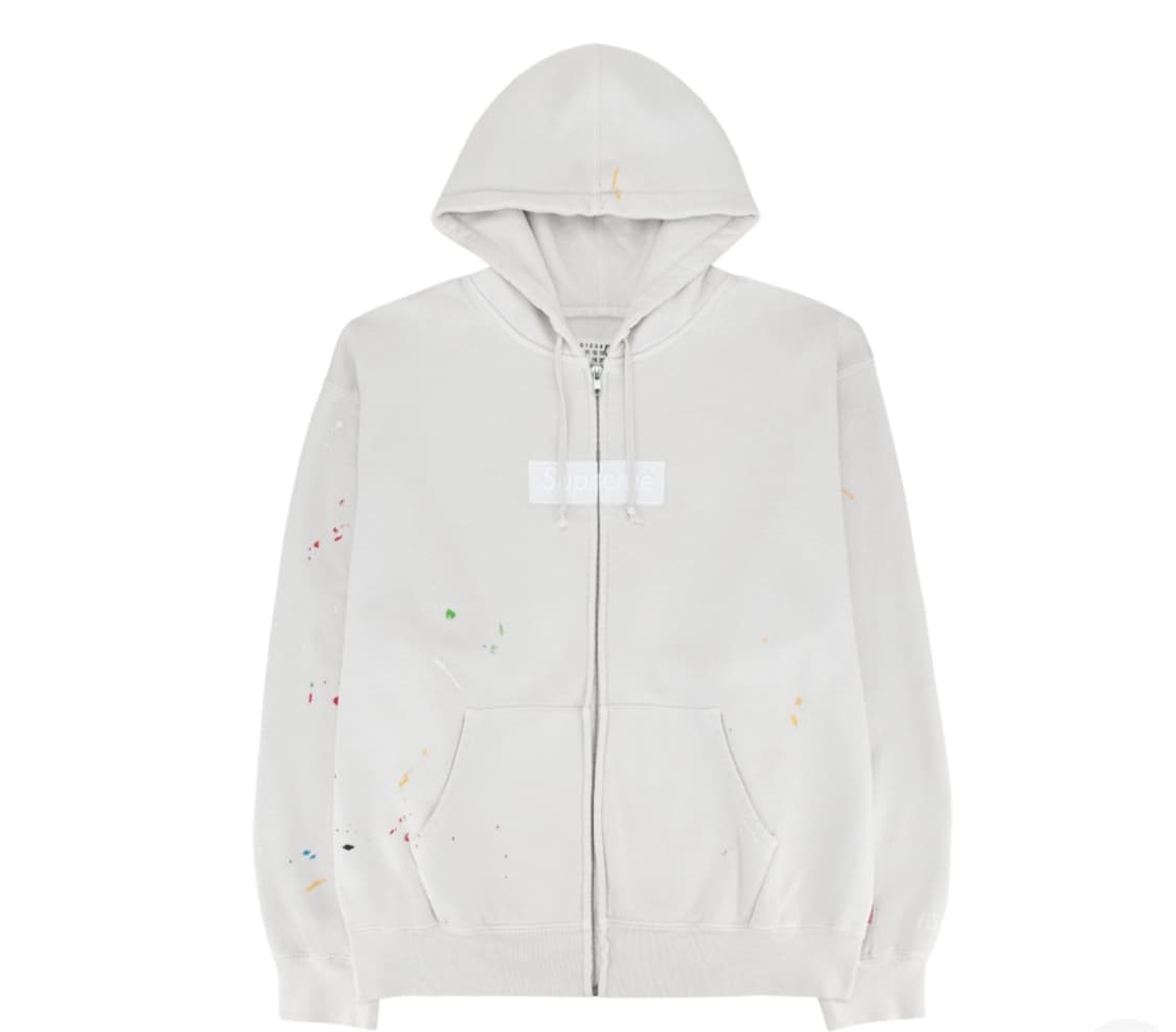 슈프림 마르지엘라 박스로고 후드집업[XL] 상품이미지1