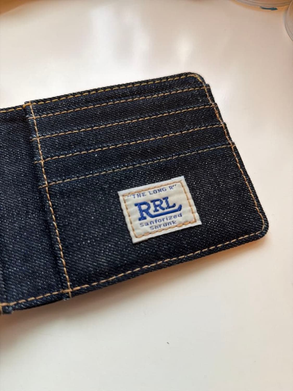 RRL 셀비지 데님 빌폴드 월렛 상품이미지3