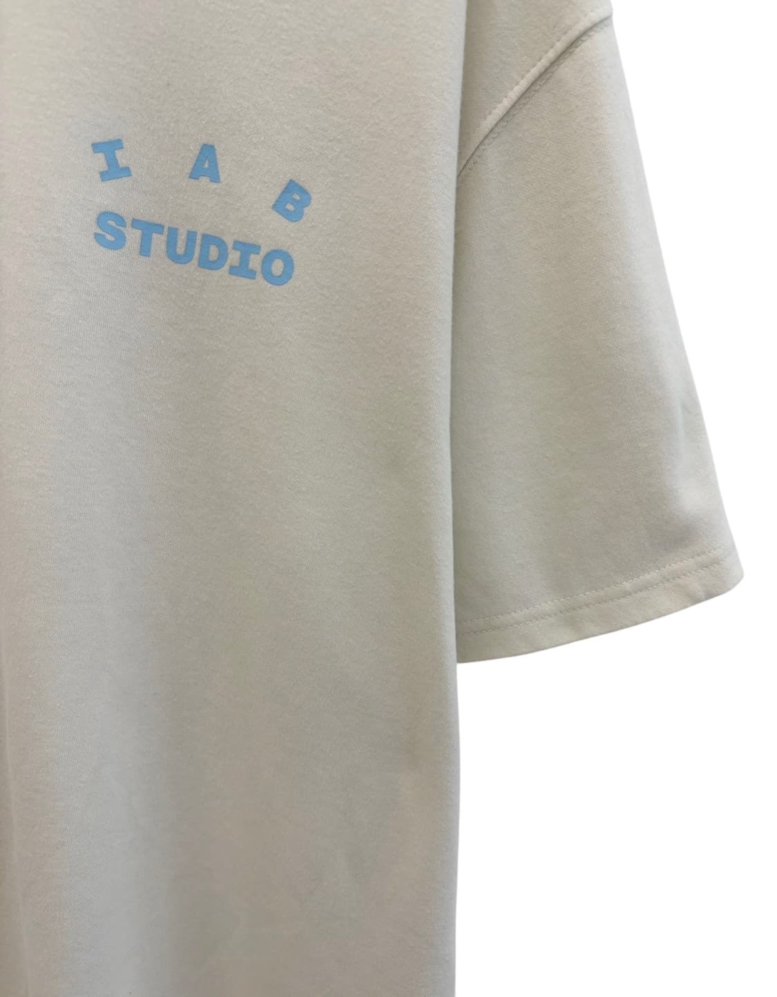 아이앱스튜디오 반팔 티셔츠 아이보리 (2XL) 상품이미지4