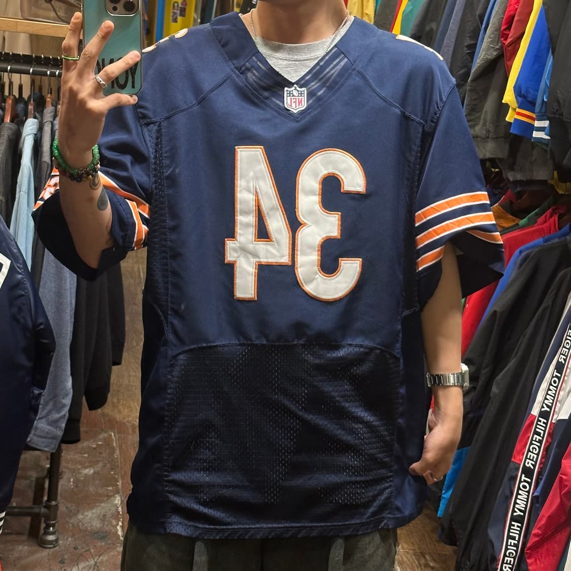 [HI] NFL 반팔져지 네이비 상품이미지2