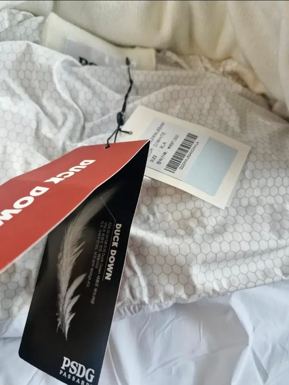 파사디 패딩 미착용 상품이미지4