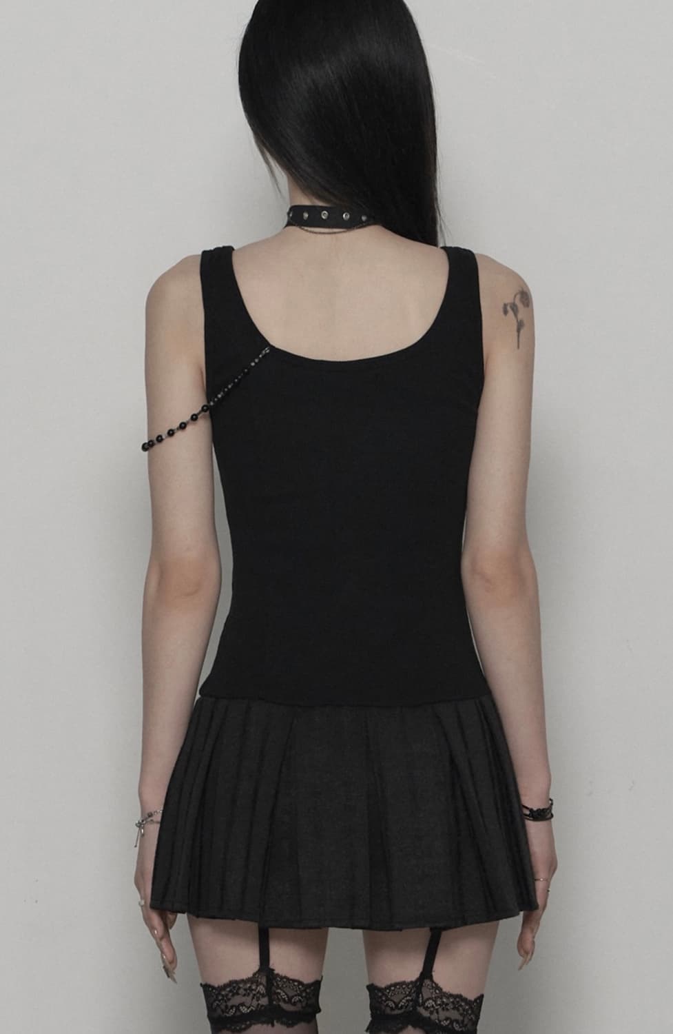 쇠아 Destroy Pleats Beads Dress 상품이미지3