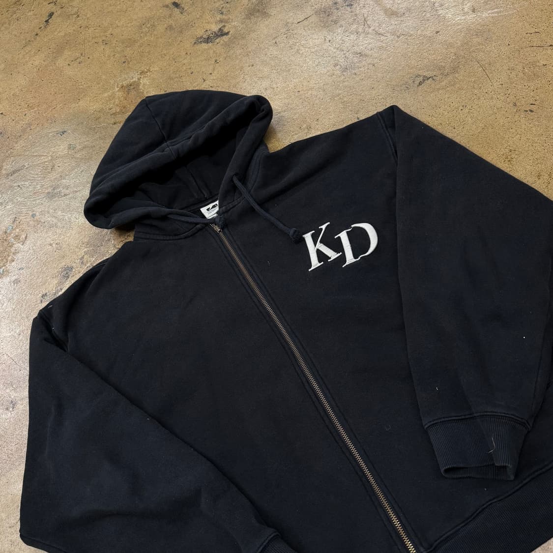 [정품/XL] 코닥 블랙 기모 후드집업 b16 상품이미지1