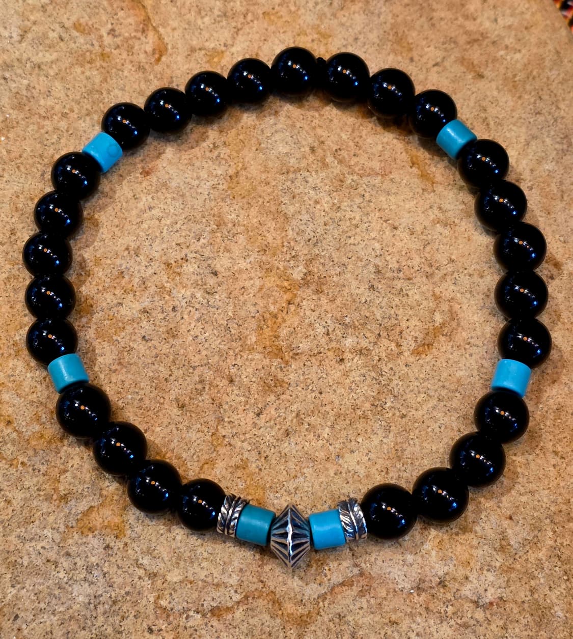 3cross Black onxys Silver925 bracelet 상품이미지1