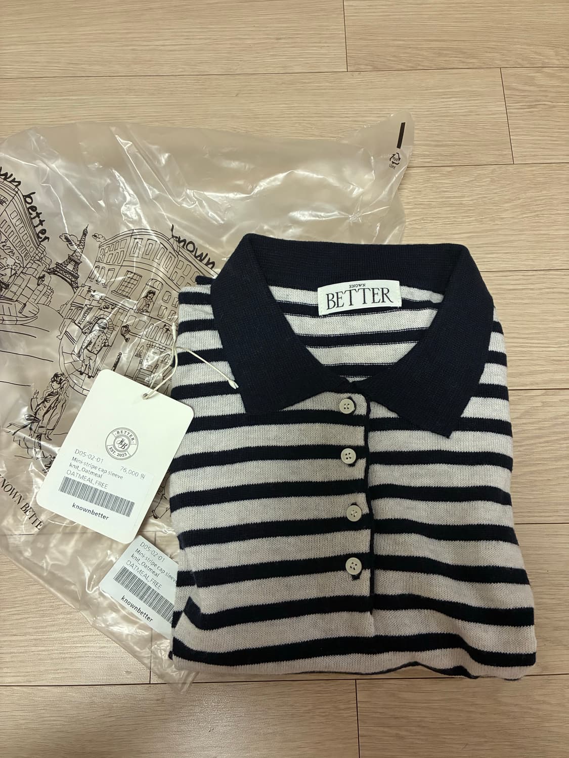 노운베러 반팔니트 상품이미지6