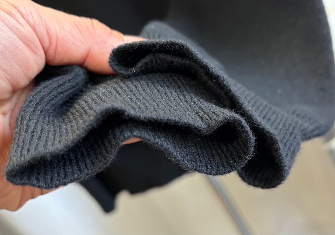 정품)꼼데가르송 플레이 블랙 가디건 XL 상품이미지3