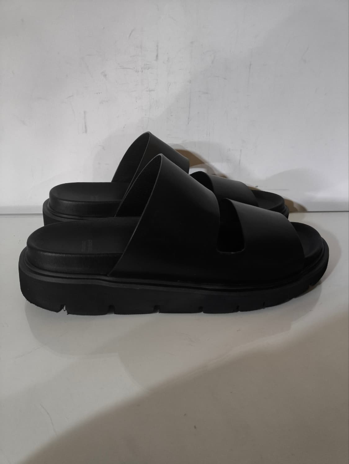 290mm 무탠다드 스트랩 가죽 슬리퍼  상품이미지1