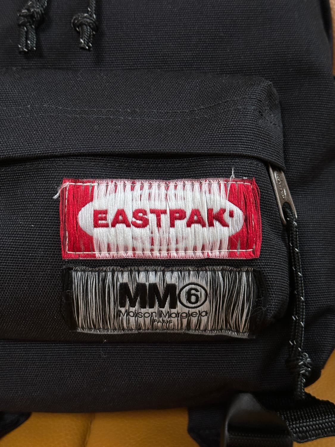 메종마르지엘라 MM6 X 이스트팩 미니 숄더 크로스백 블랙 상품이미지5