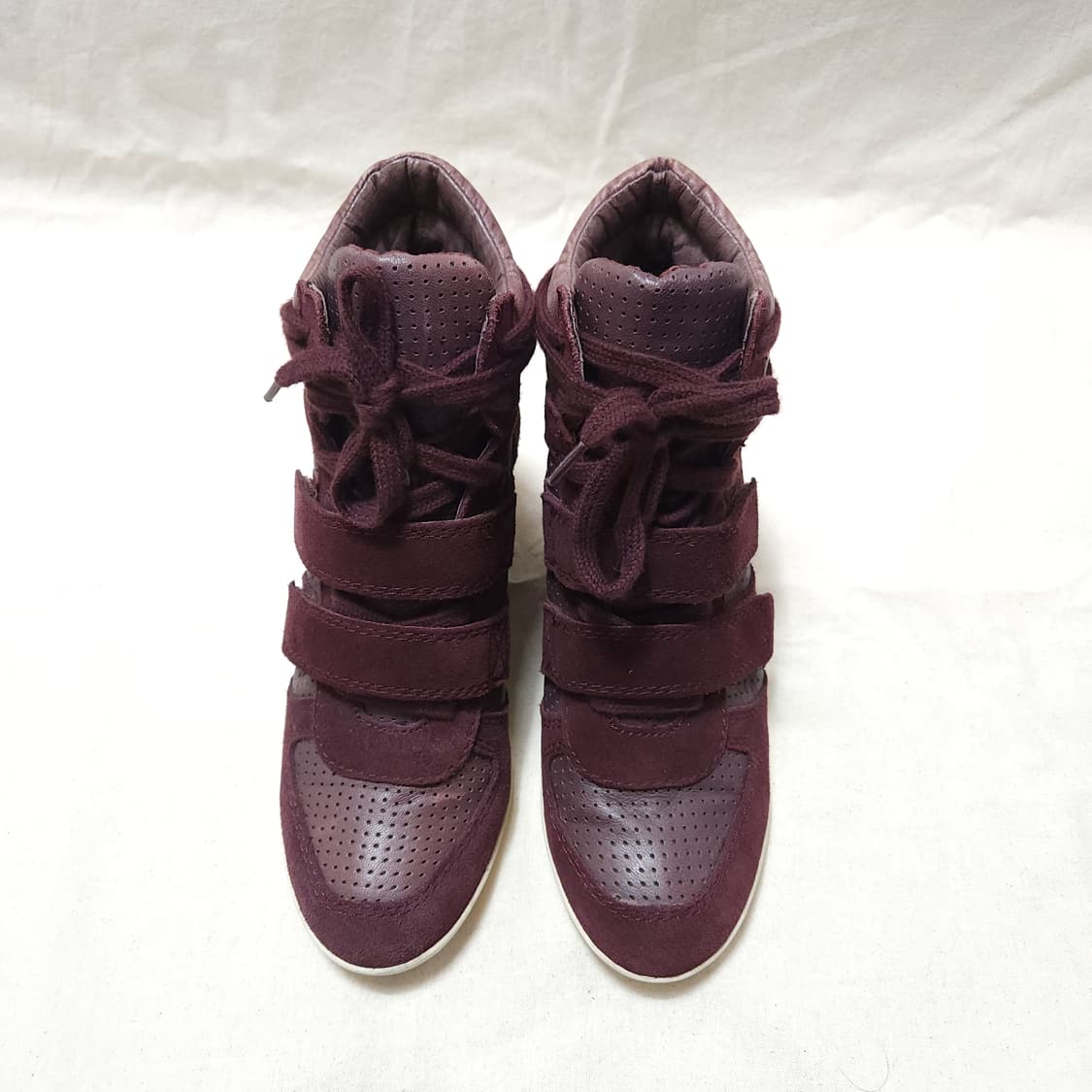 [37] ASH 스웨이드 웨지힐 스니커즈 (240) 상품이미지3