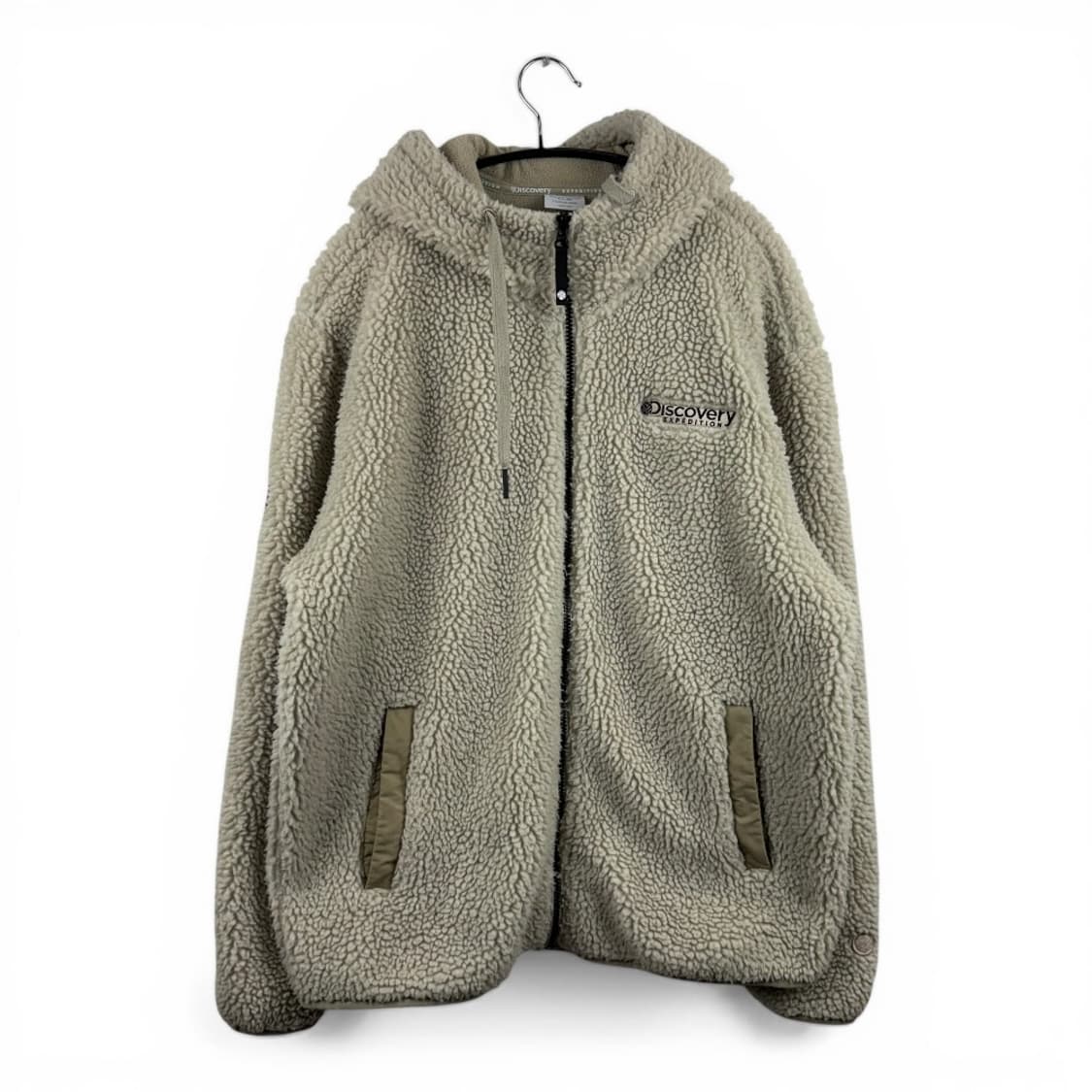 (105) 디스커버리 써모라이트 양털 셰르파 후드집업 자켓 상품이미지1