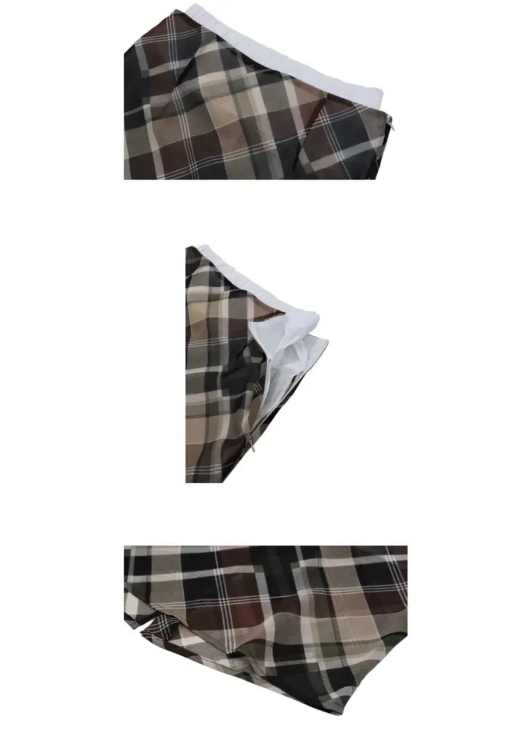아수라 PREPPIE CHECK SKIRT 여자 아이들 미연 착용 상품이미지8