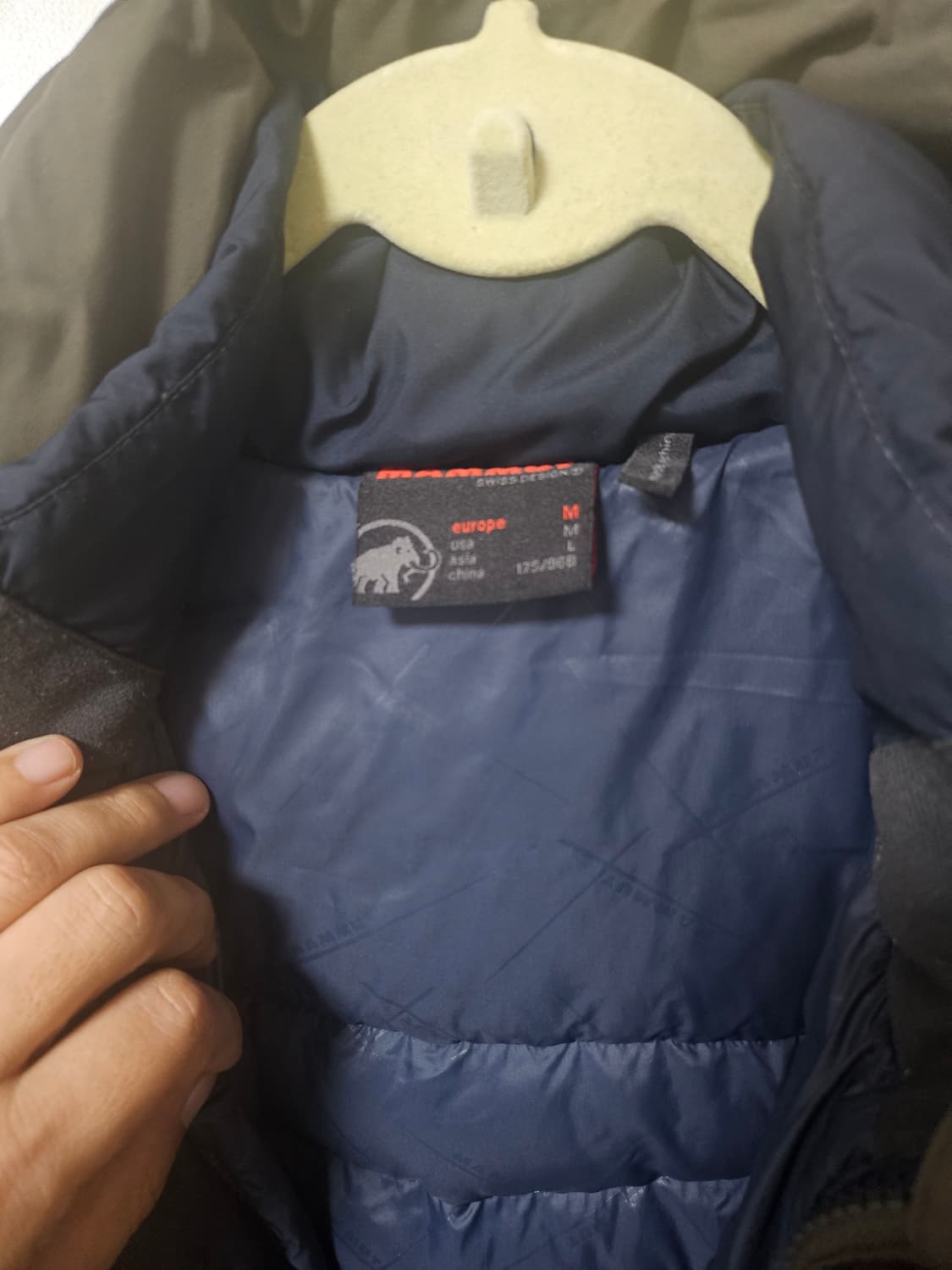 마무트 내피 분리패딩 Asia L 100-103 상품이미지8