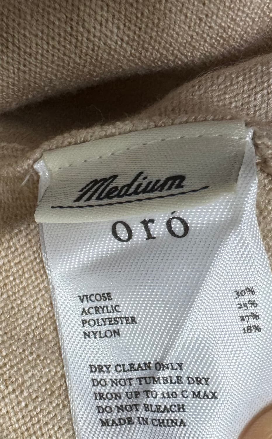 [새상품] oro 오로 비스코스 가디건 상품이미지8