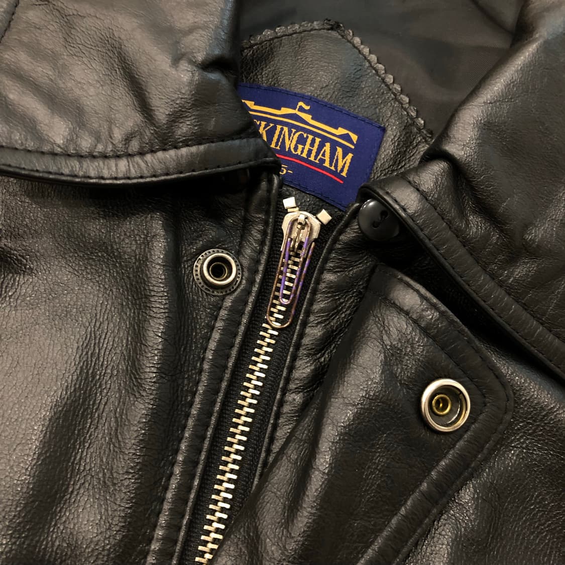 빈티지 소가죽 봄버 레더 가죽 자켓 상품이미지7