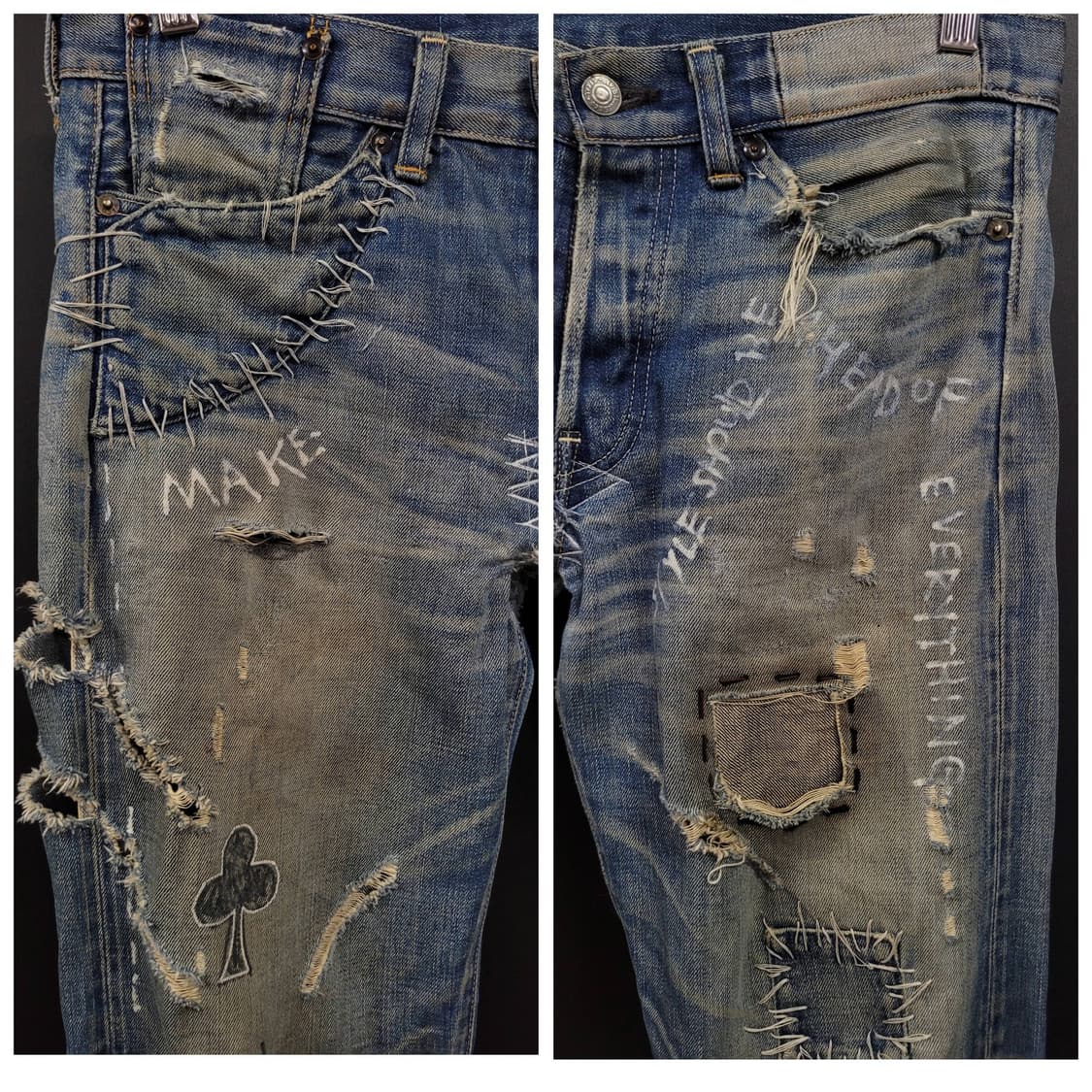Levis 리바이스 LVC 일판 66501 빅E 아카이브 셀비지 리페어 상품이미지2