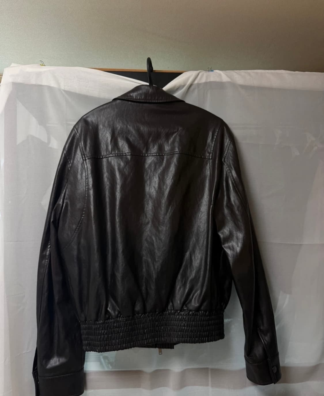 노이어 레더 그라데이션 필드 자켓 브라운 52사이즈  상품이미지2