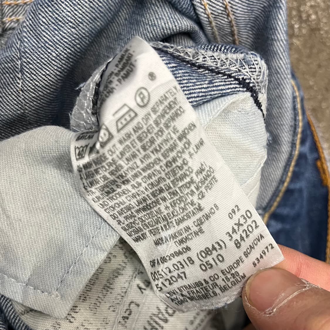 00s 리바이스512 슬림 부츠컷 (35“) 상품이미지6