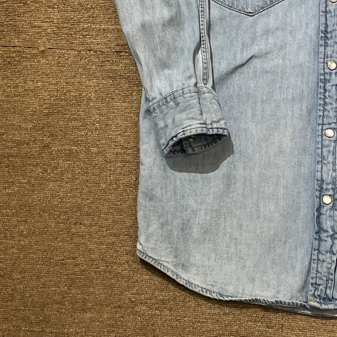 (M) Levi's 리바이스 코튼 데님 셔츠 상품이미지5