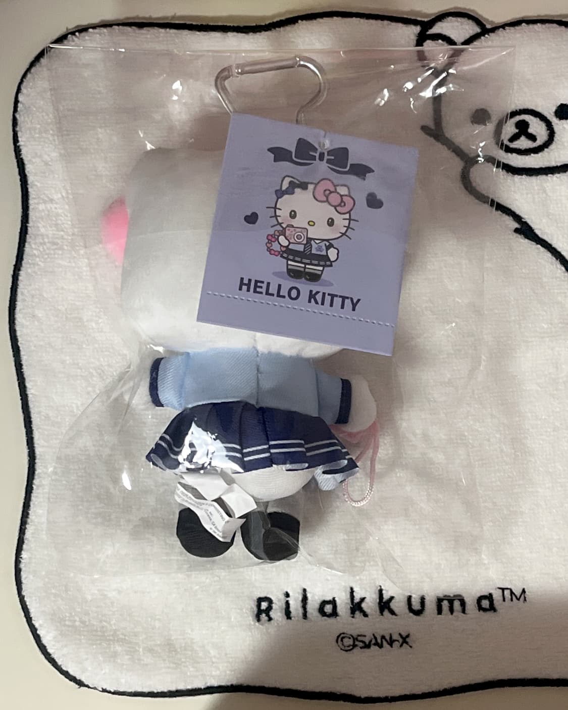 새상품 정품 산리오 학원 키라메키 시리즈 마스코트 키티 상품이미지4