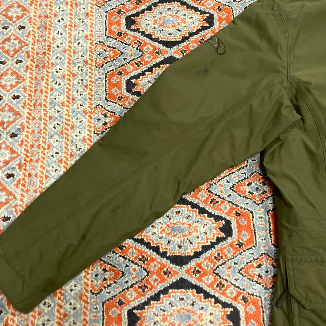 디스커버리 카키 내피포함 바람막이 야상 점퍼 여성S 상품이미지3